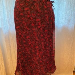 Cato wrap skirt
